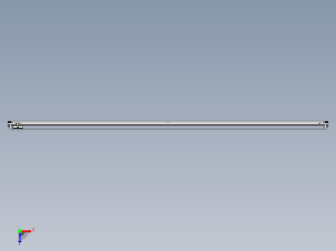 威洛博VL系列3d模型模组VL22H1Y-S3500俯视图