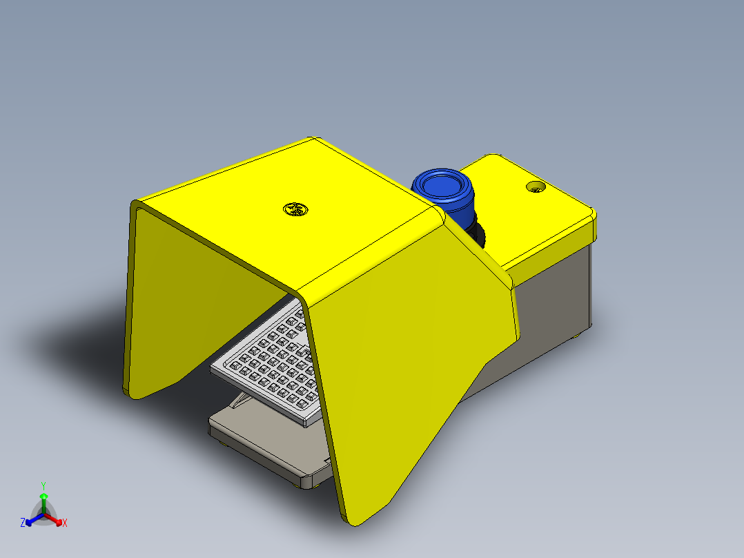 中断器 TIPO 踏板-INTERRUPTOR PEDAL COM CAPA BOTÃO SEGURO KAP-SF-SG