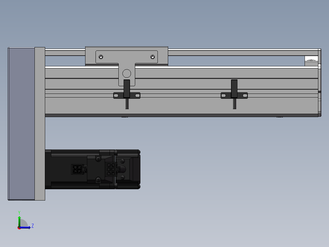 精密模组MY80S-T10-100L-P10B-BM-C4左视图