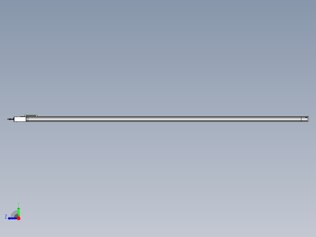 威洛博LB.GB同步带传动--欧规系列LB6A-L65-S3550-BL右视图