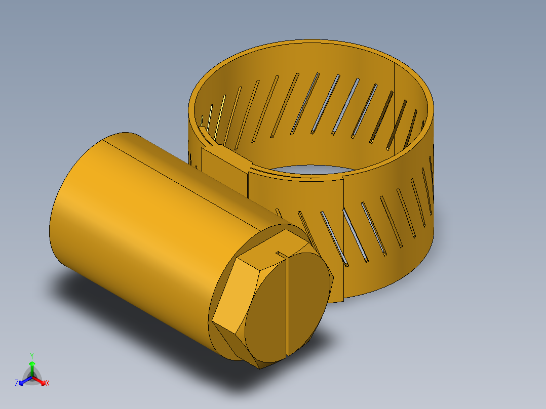 倒齿式工业管接头Stainless Steel Worm Drive Clamp 97HC-3
