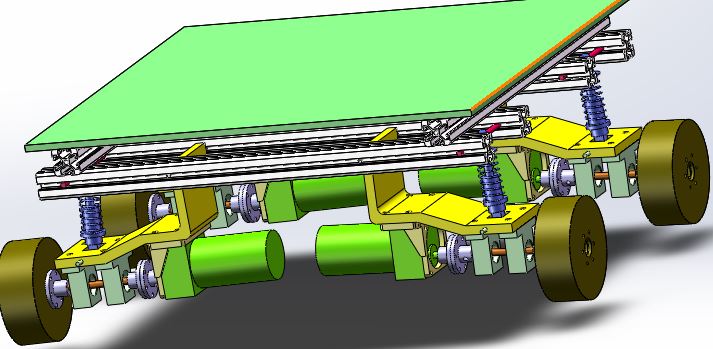 减震车（三维+设计+程序+原理图+二维）