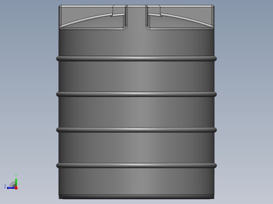 水箱水箱右视图