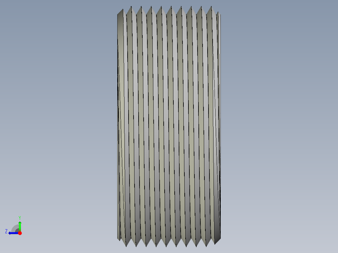 止付螺絲MSW,MSWS-3D多系列多零件图纸模型右视图