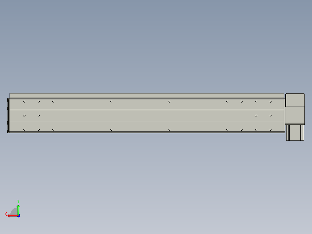 威洛博VBF12-S700-BRU后视图