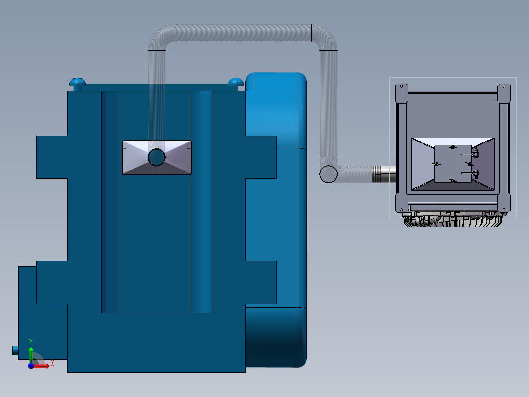 2023.02月-冲压废料收集装置sw18可编辑前视图