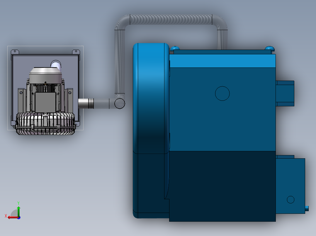 2023.02月-冲压废料收集装置sw18可编辑后视图