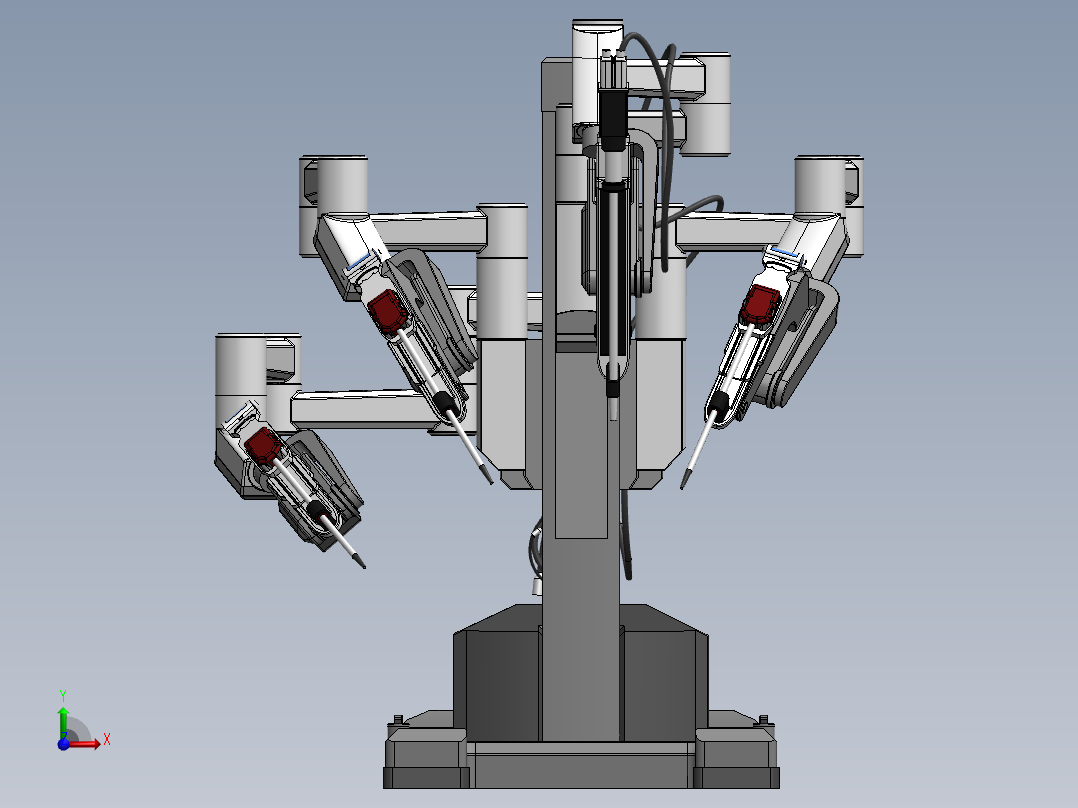 da-vinci-surgical-robot SW前视图