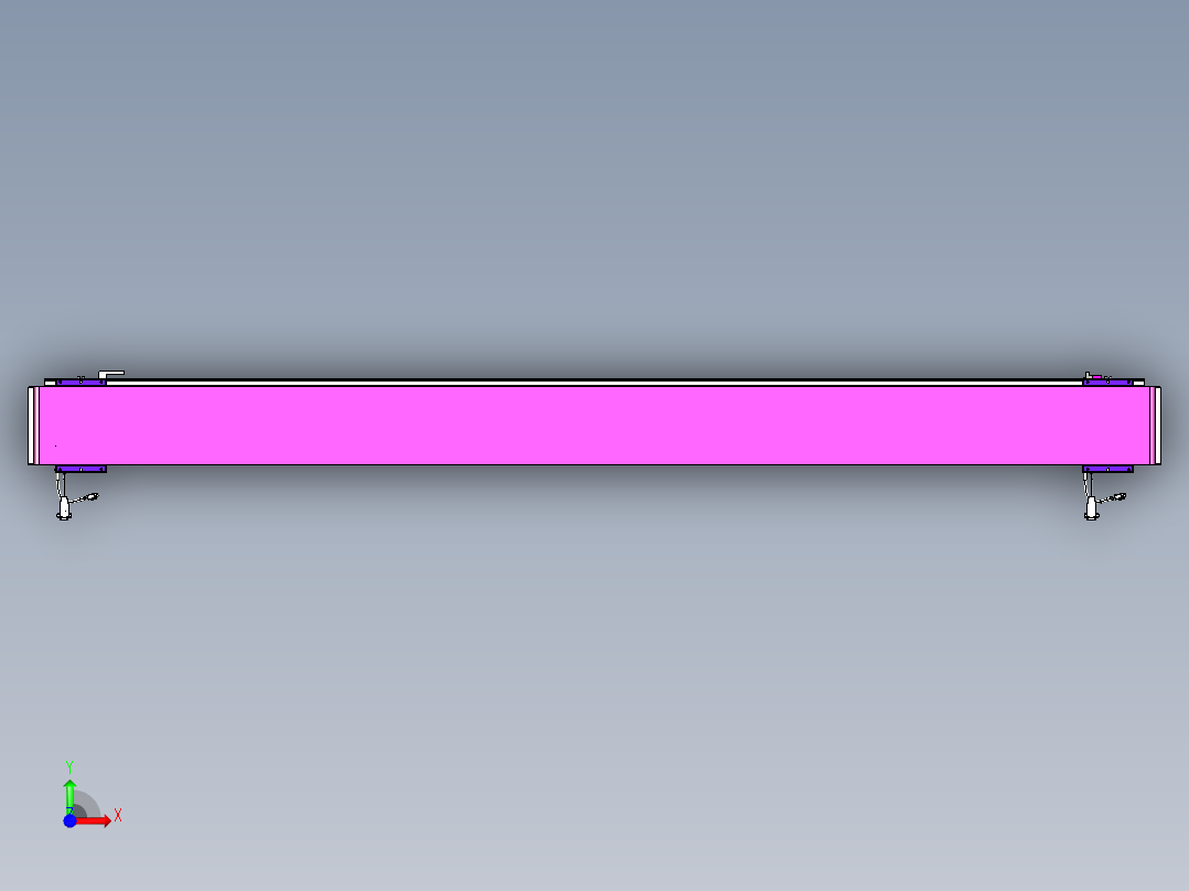 威洛博VL系列3d模型模组2VL17E1Y-S2100前视图