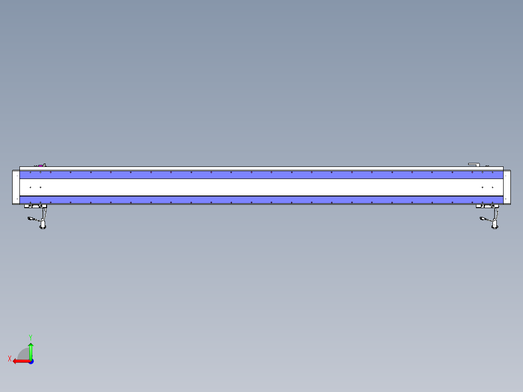 威洛博VL系列3d模型模组2VL17E1Y-S2100后视图