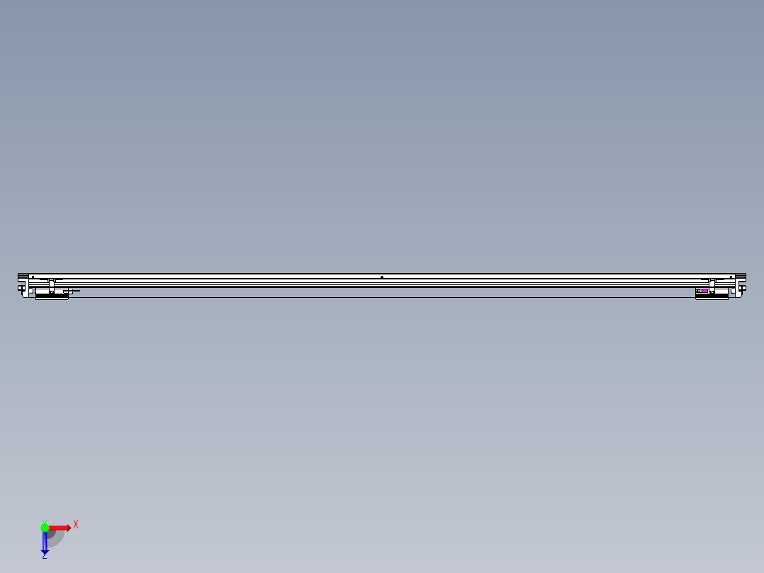 威洛博VL系列3d模型模组2VL17E1Y-S2100俯视图