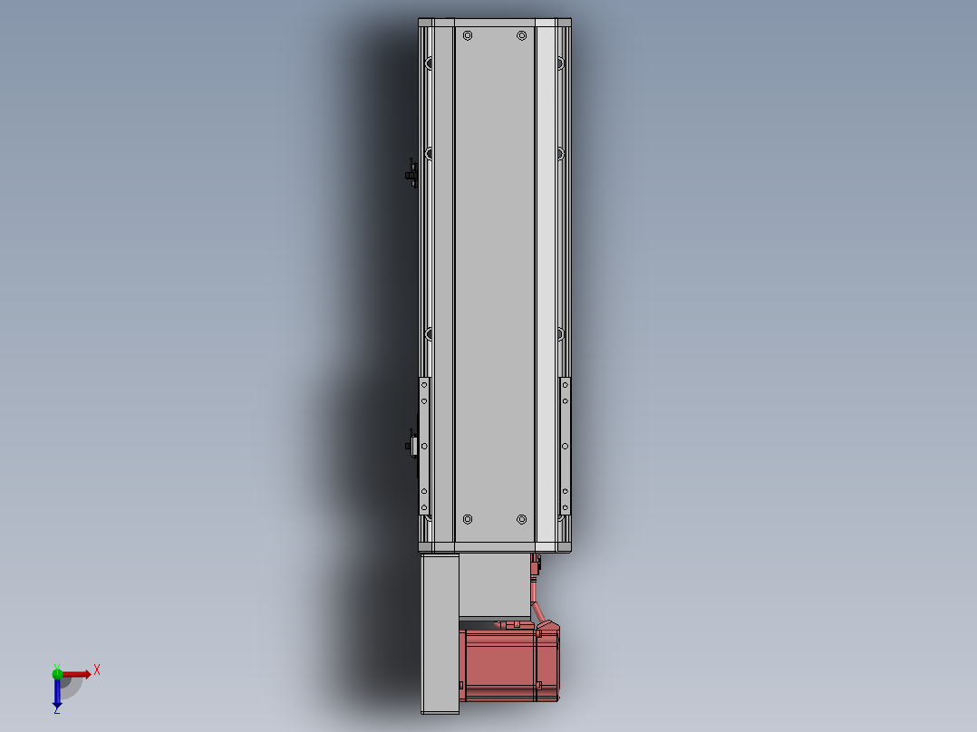 精密模组MT170-L125-300-L-M75-C4俯视图