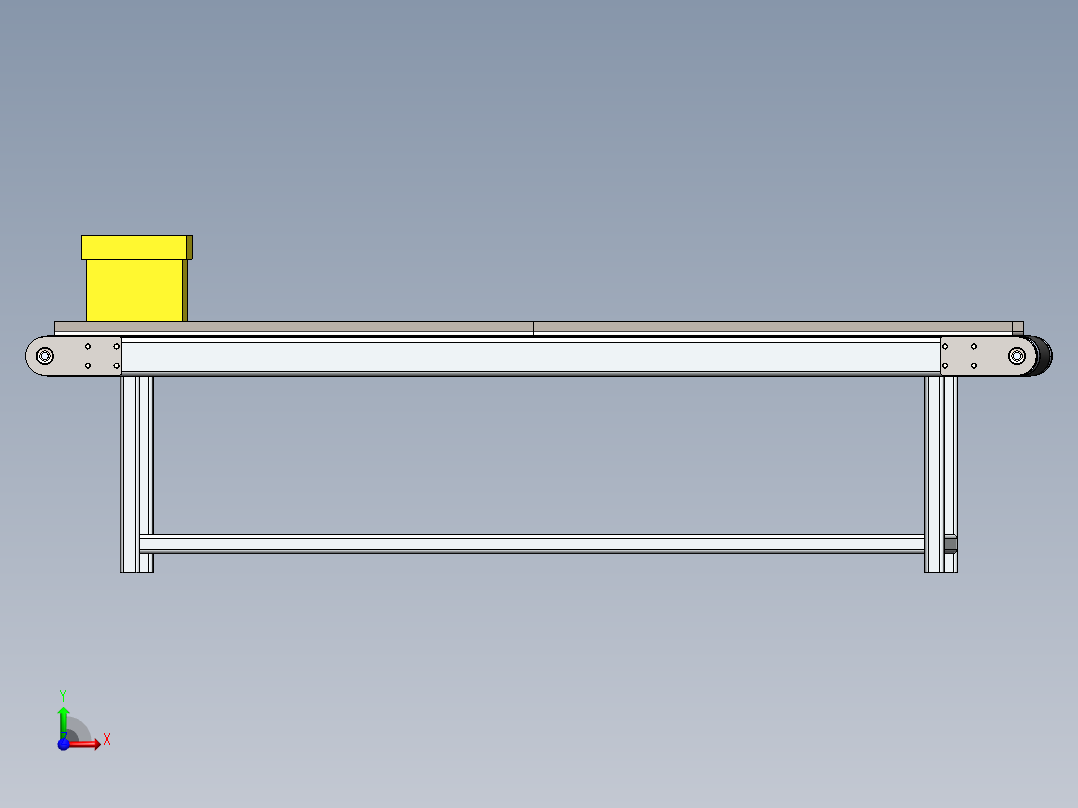 皮带输送机 (79)前视图