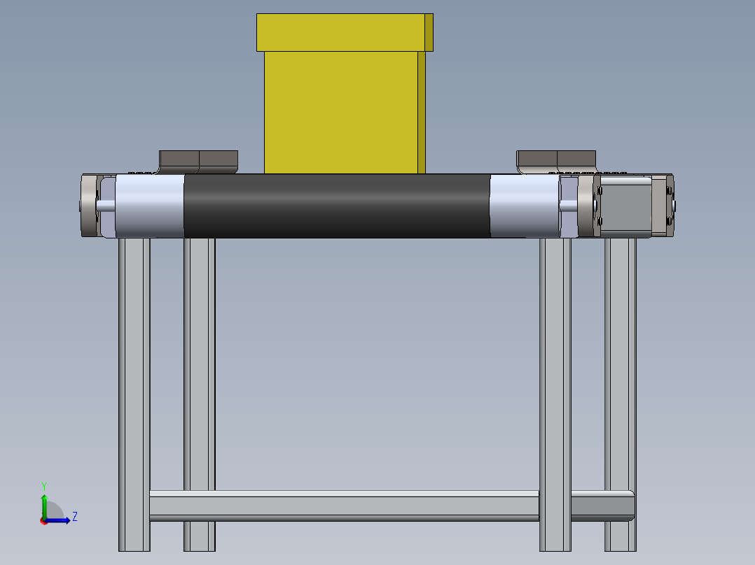 皮带输送机 (79)左视图
