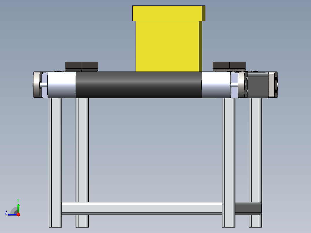 皮带输送机 (79)右视图