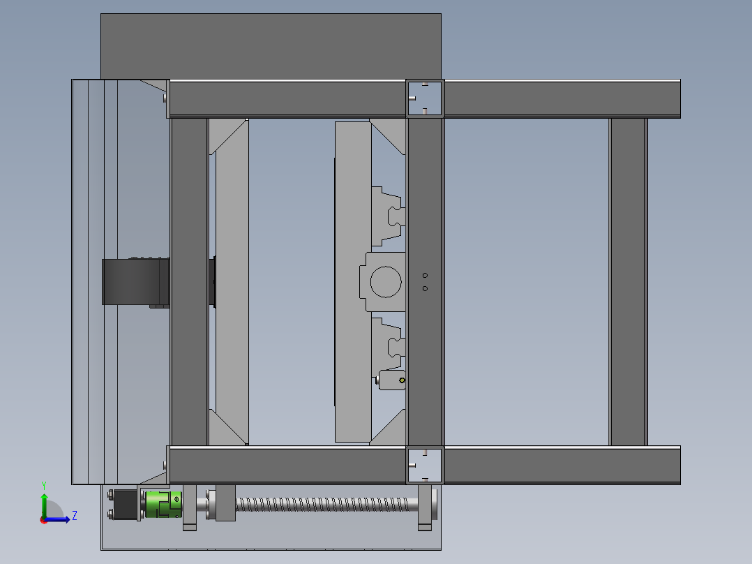 可降解聚合物键合装置结构左视图