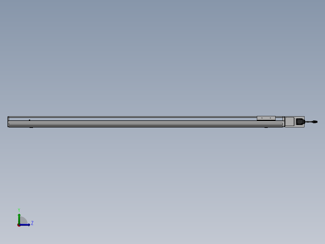 精密模组MT100-L78-1400-R-M10-C4左视图