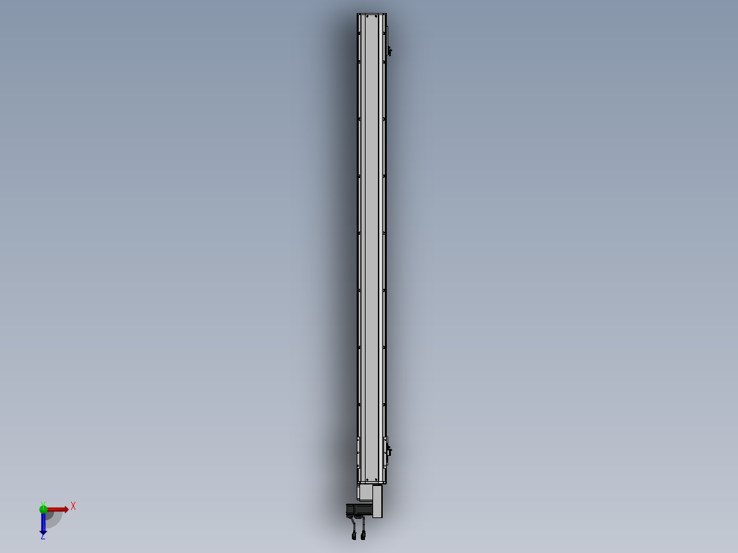 精密模组MT100-L78-1400-R-M10-C4俯视图