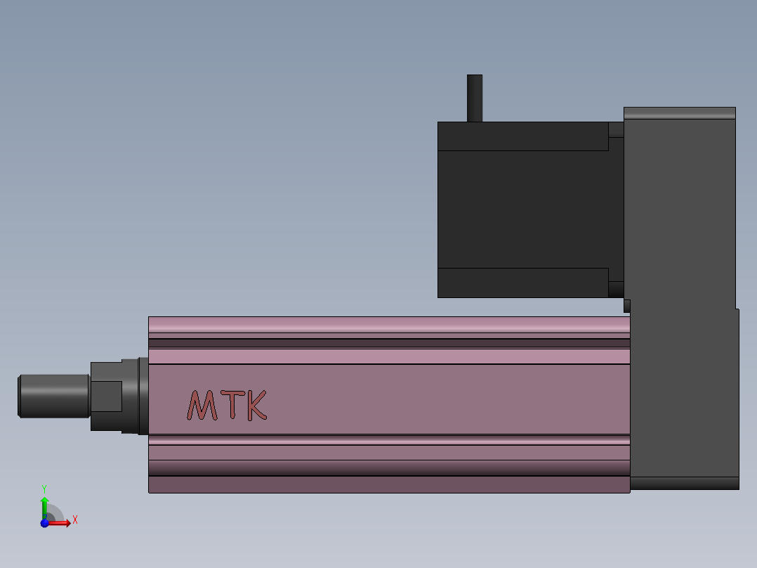 电动缸MTC32-P-S57前视图