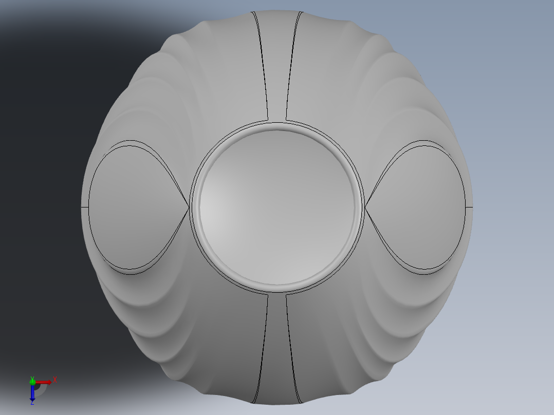 陶瓷罐艺术品俯视图