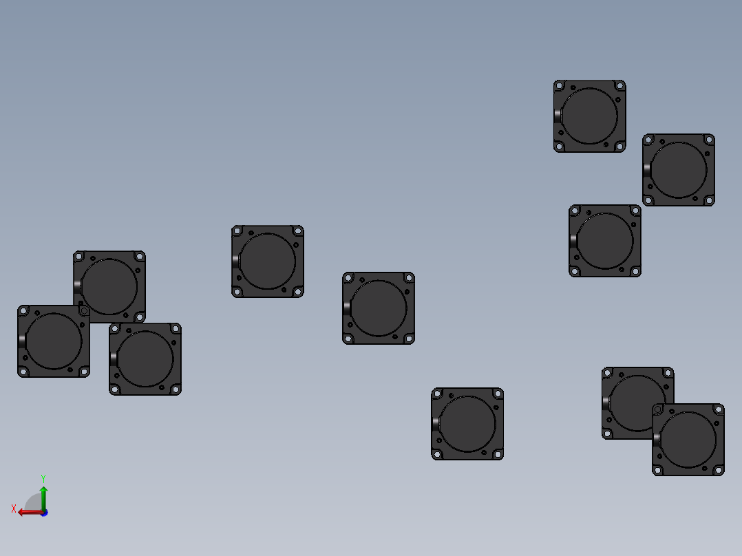 130BYG二组 三组混合式步进电机 共11种规格376524==80后视图