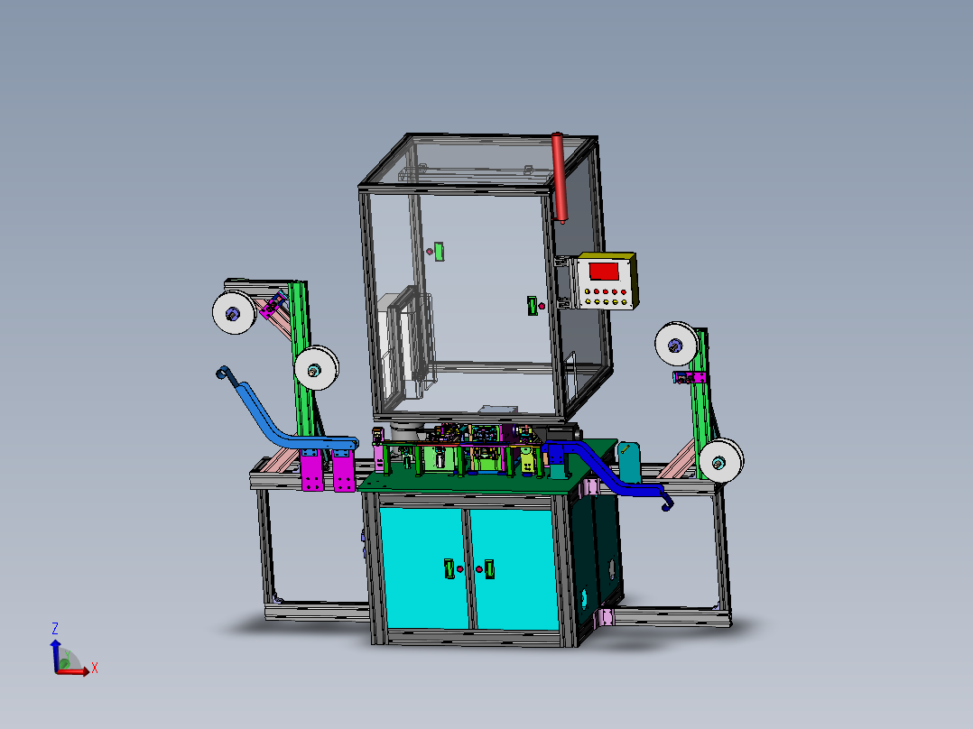 凸轮压入裁切机