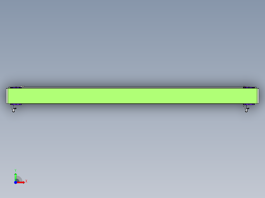 威洛博VL系列直线电机模组-2VL22H2-S3150前视图