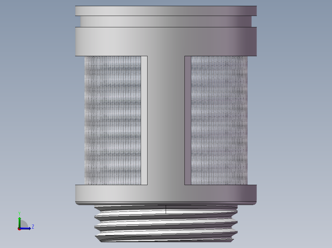 5种智能马桶常用带过滤网多用途角阀左视图