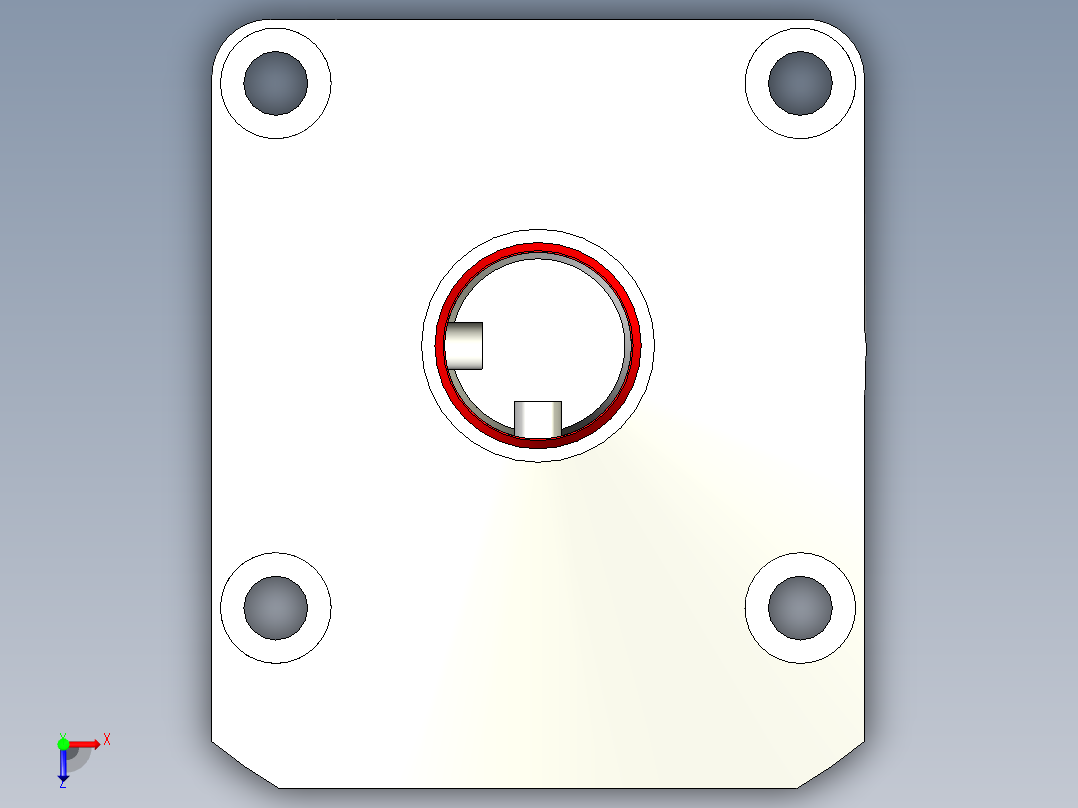 KOSMEKWHE1600-2AR-F多系列多零件图纸模型多系列多零件图纸模型俯视图