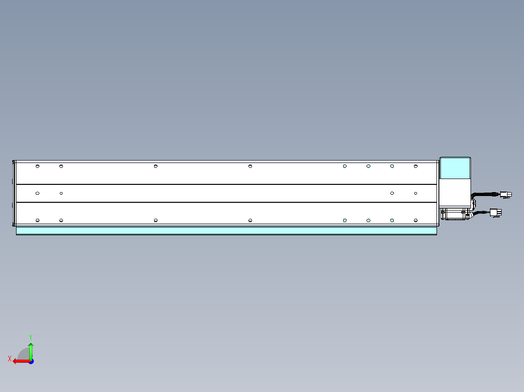 威洛博VBF同步带传动一般环境VBF14-L45-S600-BRU-ZP40-C3后视图