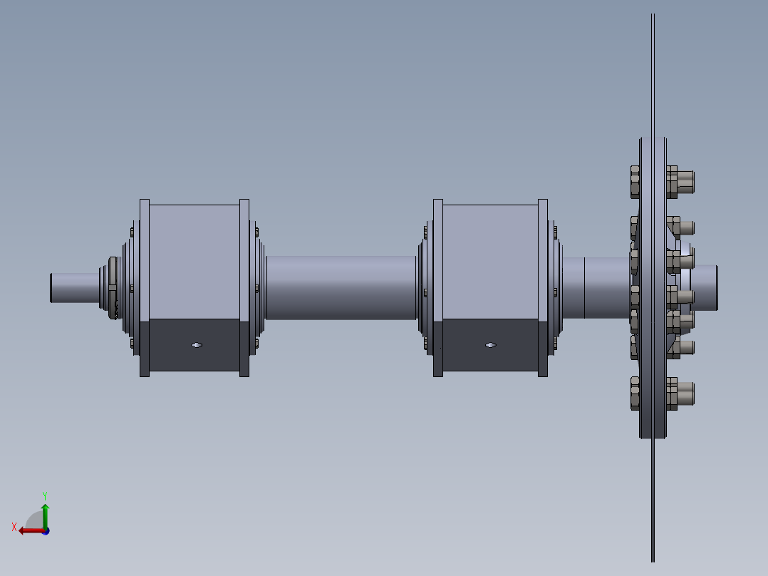 1200固定式四连杆热锯机的结构设计（含SW三维+CAD图纸+说明书）419382==450ku后视图