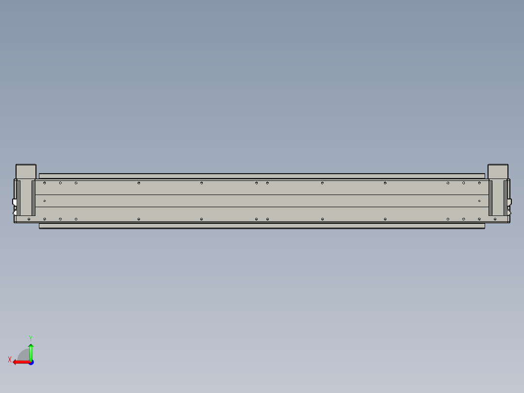威洛博双电机滑台-VBF14S2-L50-S1000-BD-P40-C6后视图