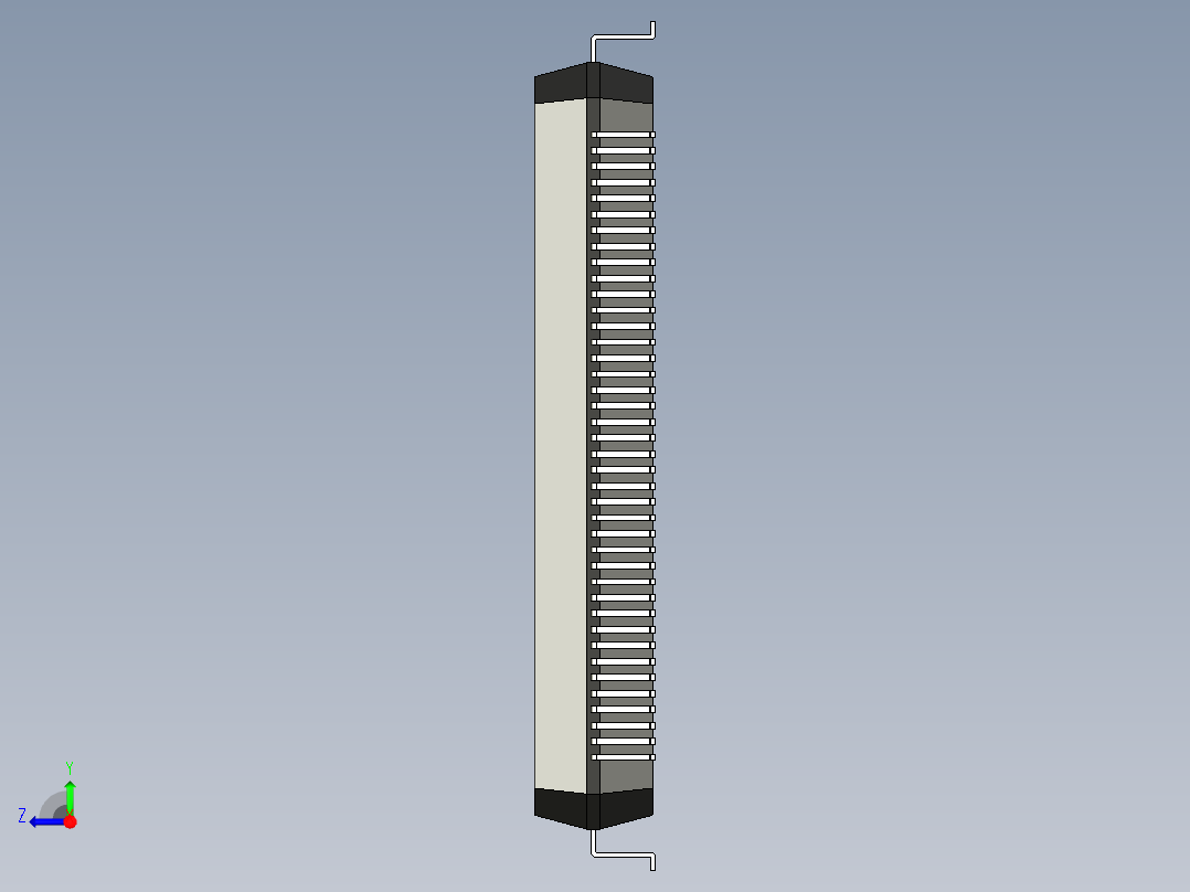 元器件3D封装QFP160_FPT-160P-M10168右视图
