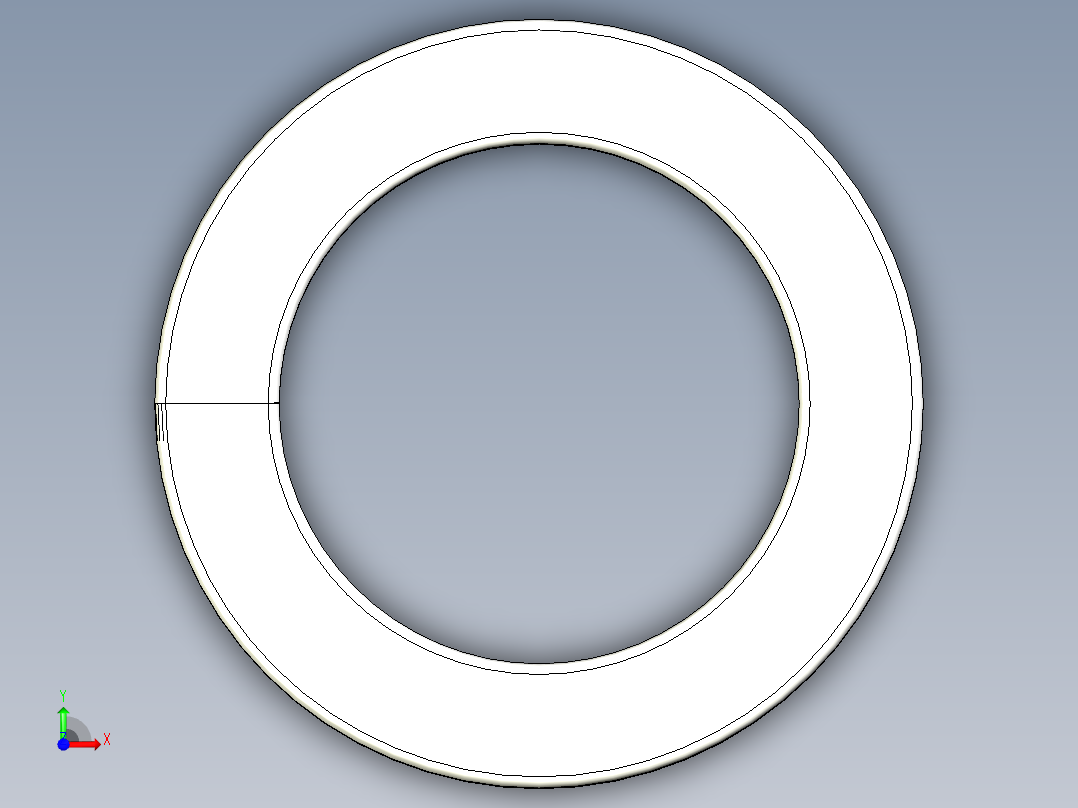 弹簧垫圈-M14前视图