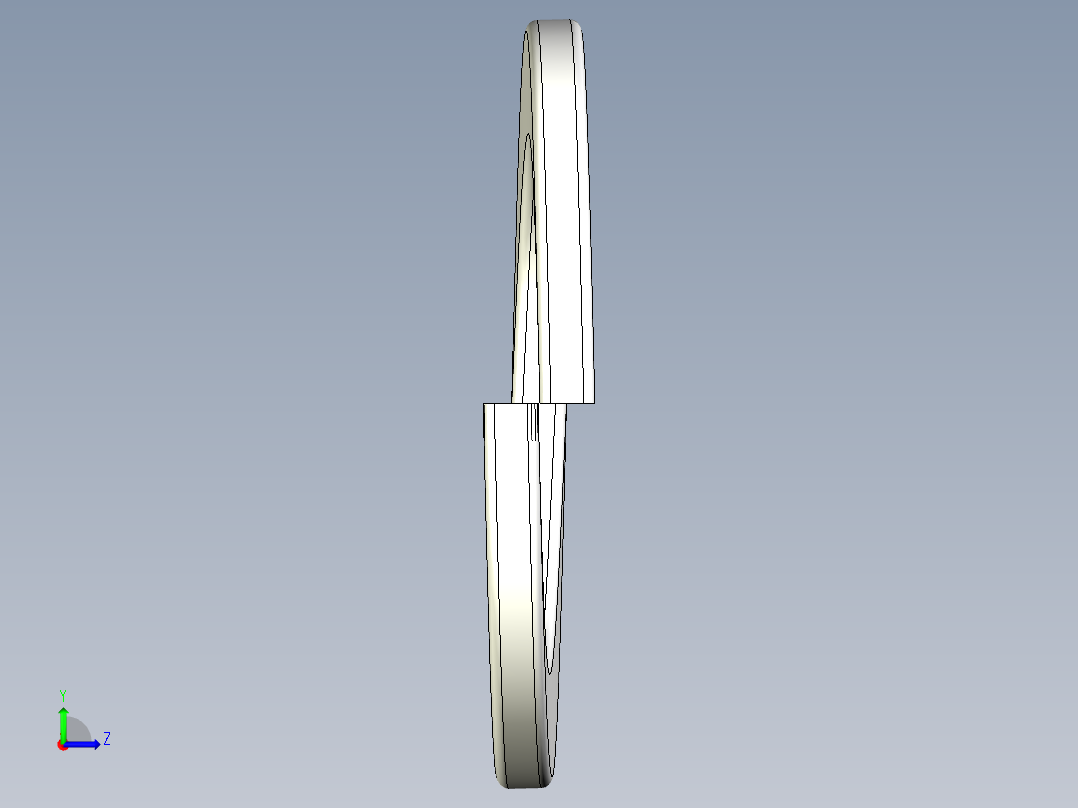 弹簧垫圈-M14左视图