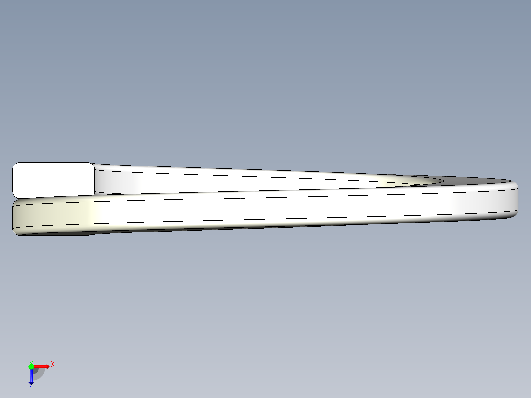 弹簧垫圈-M14俯视图
