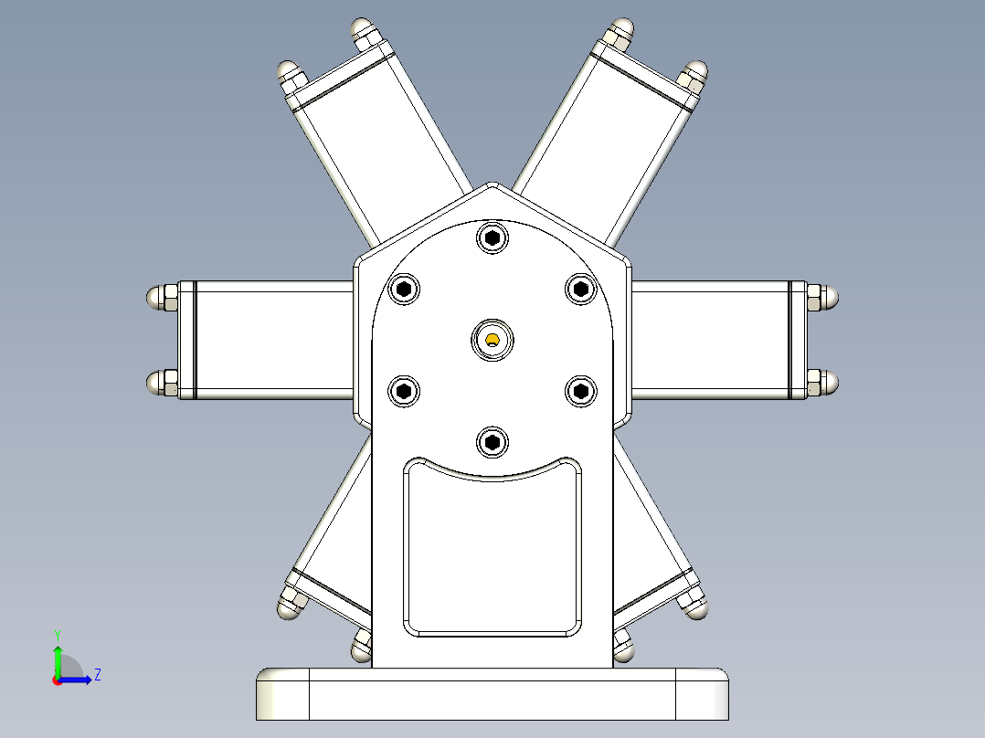 发动机 (35)左视图