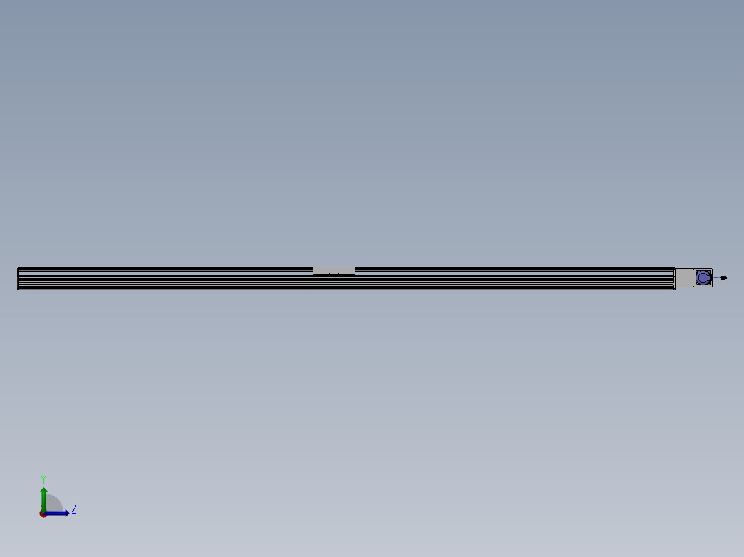 精密模组MT220-L150-3200-R-M75-C4左视图