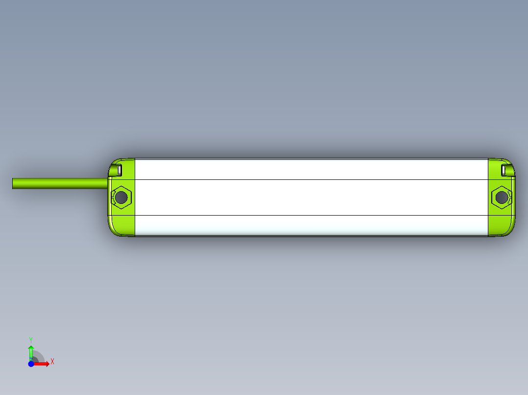 安全_区域传感器H2TLP1210_3D前视图