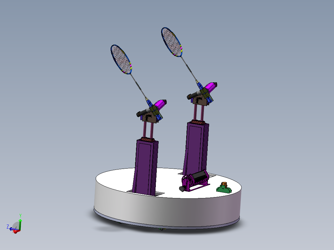 A21-双打羽毛球移动<span style='color: red'>机器人</span>3-10