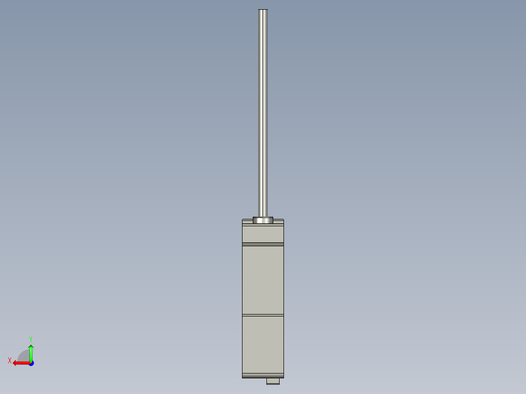 基恩士LV-51MP_kc图纸模型后视图