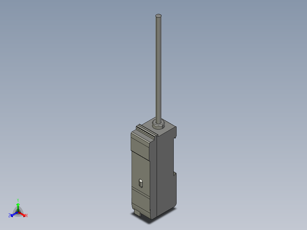 基恩士LV-51MP_kc图纸模型正等轴测图