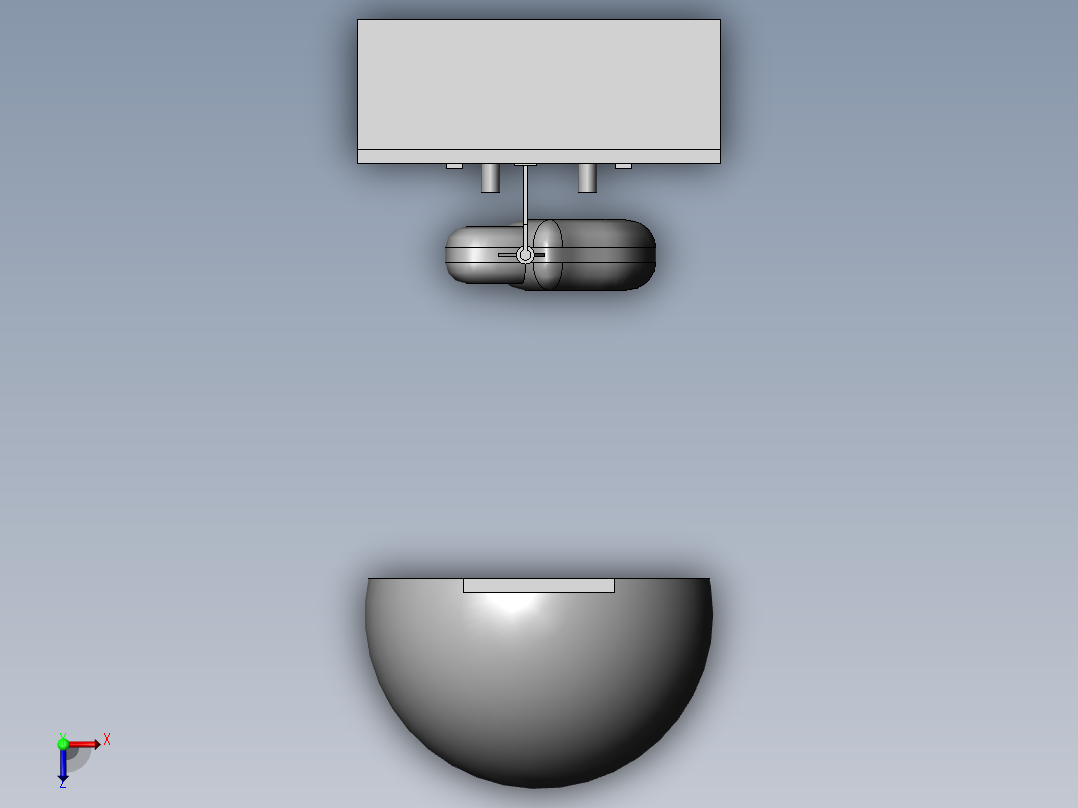 心房颤动演示模型俯视图