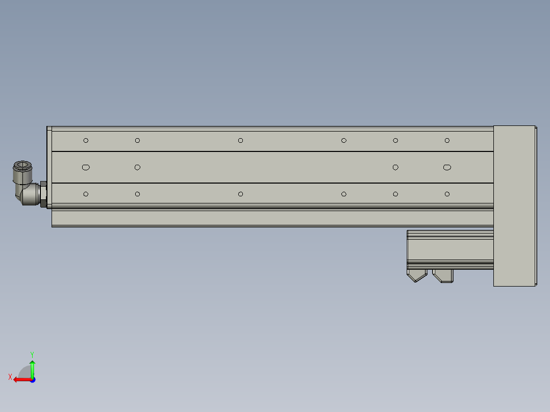 威洛博VC8-S250-BL-P10后视图