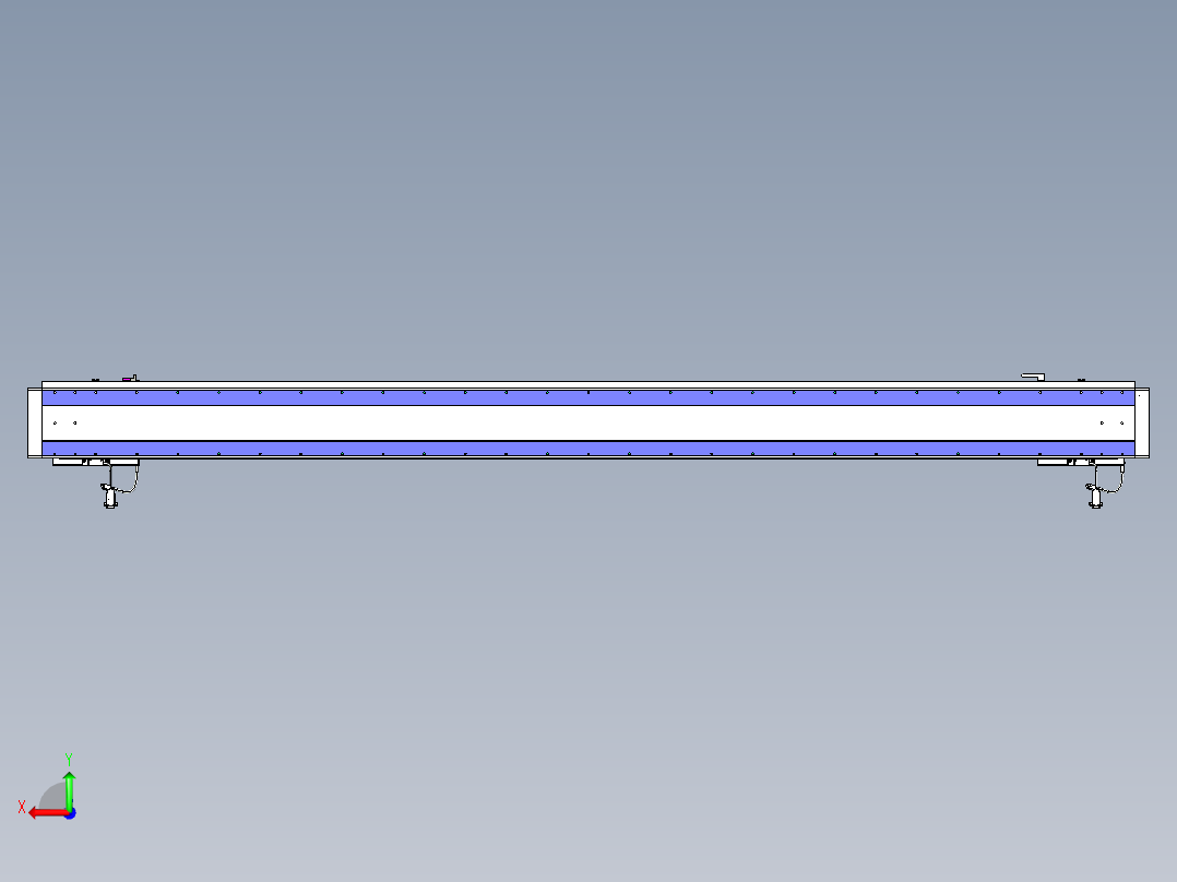 威洛博VL系列直线电机模组-2VL17E3-S2150后视图