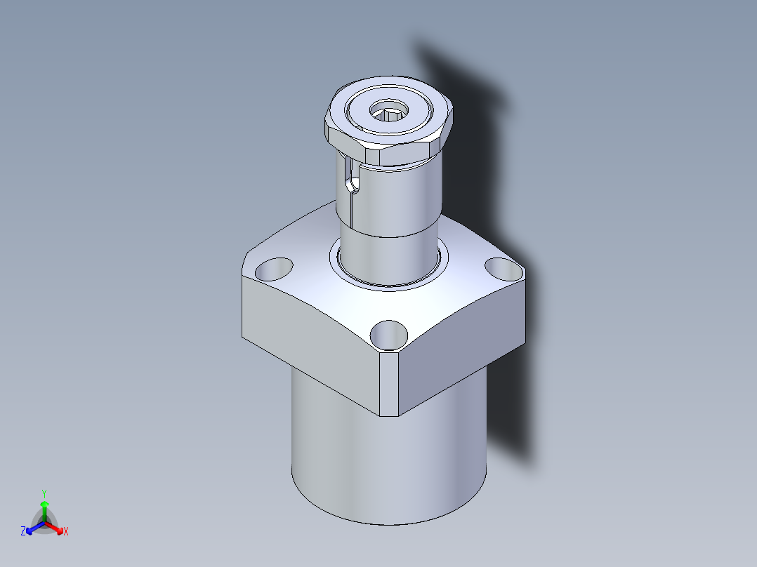 KOSMEKLHA0900-GR多系列多零件图纸模型正等轴测图