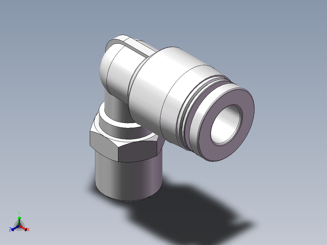 螺纹弯通APL6-G01(1分6厘)