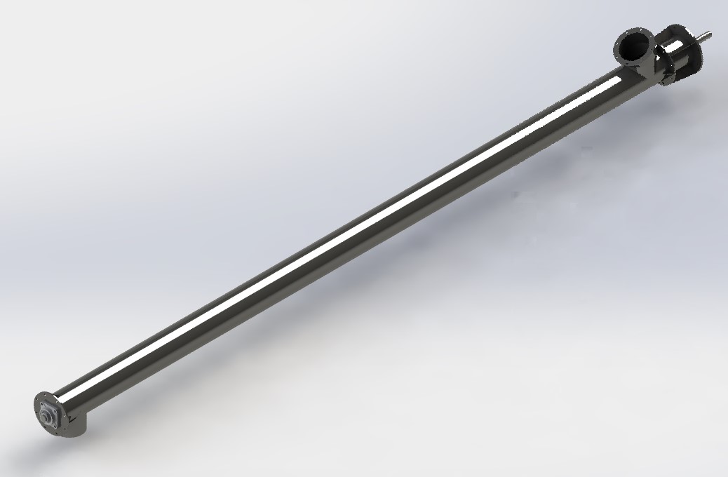 实心管贯穿式螺旋输送机