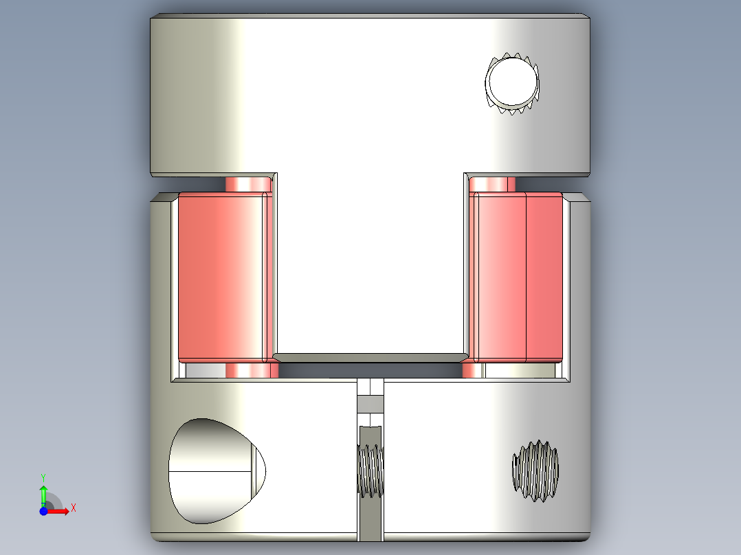 联轴器 (28)前视图