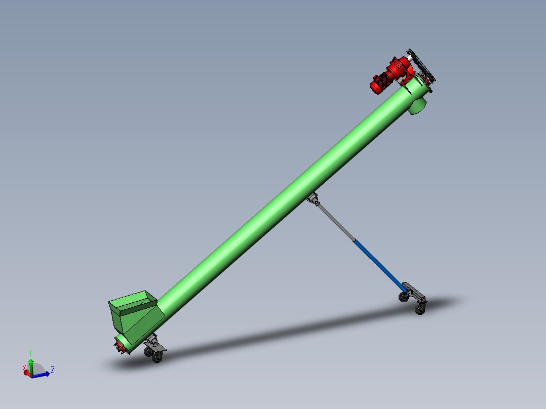 秸秆类物料太阳能-热泵智能化干燥系统螺旋喂料装置的设计(1)